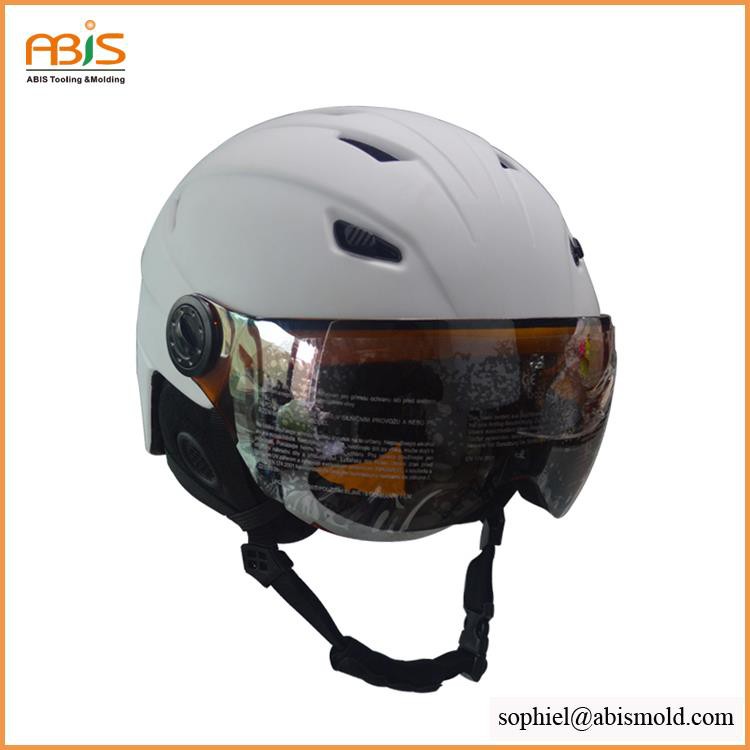 Снег Лыжный Шлем Пластиковые Формы Для Литья Snow Ski Helmet Plastic Injection Mold