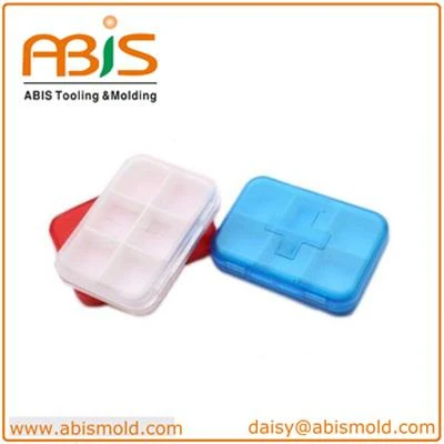 Promo 6 Plastic Vitamin Medicine Travel Pill Box