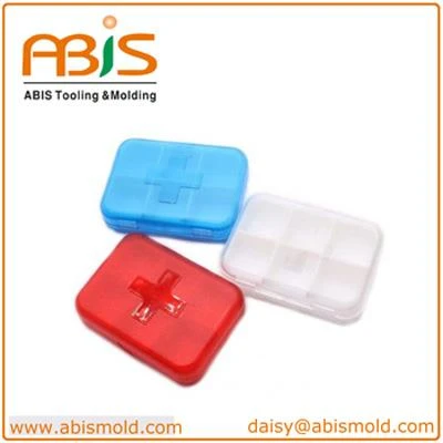 Promo 6 Plastic Vitamin Medicine Travel Pill Box